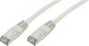Digitus DK-1521-100 RJ45 omrežni kabel, Patch kabel CAT 5e F/UTP 10.00 m siva 1 kos