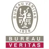 Logotip 'Bureau Veritas' z ovalnim emblemom, ki prikazuje žensko figuro z baklo, obkroženo z besedilom in letnico '1828'.