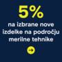 Izkoristite 5% popust!