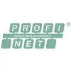 "PROFINET INDUSTRIJSKI ETHERNET" v zeleni pisavi, s simboli, ki prikazujejo strukturo omrežja.