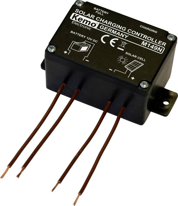 Kemo Charging Controller M149N Solenergi laddningsstyrenhet Serie 12 V 10 A