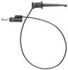 Pomona Electronics 3782-24-0 Mätledning Laminerade stickdon 4 mm Krokodilklämmor 0.60 m Svart 1 st