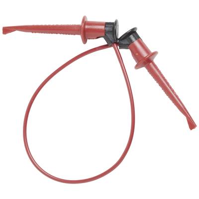 Ett roterbart, flexibelt kabel med två isolerade mätspetsar, som används i elektroniska mätinstrument.