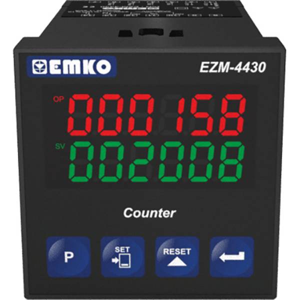 Emko EZM-4430.5.00.0.1/00.00/0.0.0.0 Förvalsräknare;