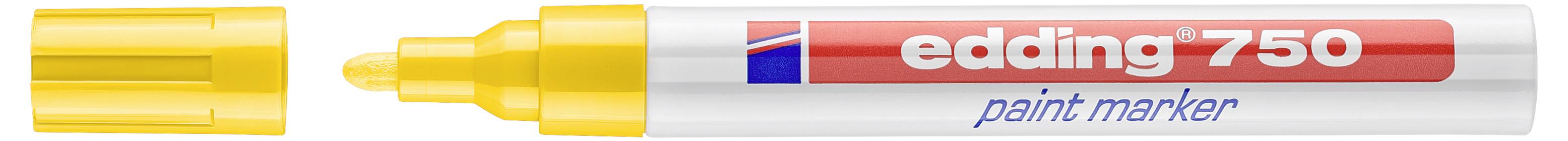 Edding 4-750005 750 paint marker Lackmärkpenna Gul 2 mm, 4 mm N/A-1