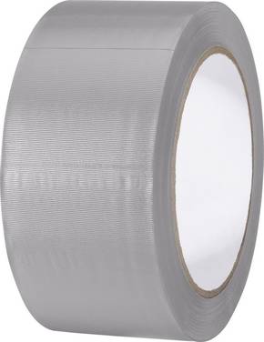 TOOLCRAFT 832450GR-C 832450GR-C PVC-tejp  Grå (L x B) 33 m x 50 mm 1 st