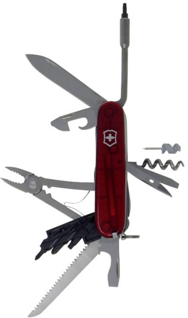 Victorinox CyberTool 41 1.7775.T Schweizisk fickkniv  Antal verktyg 41 Röd (transparent)