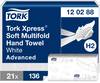 TORK 120288 Xpress® Multifold Advanced Pappershanddukar (L x B) 34 cm x 21 cm Vit N/A 2856 st