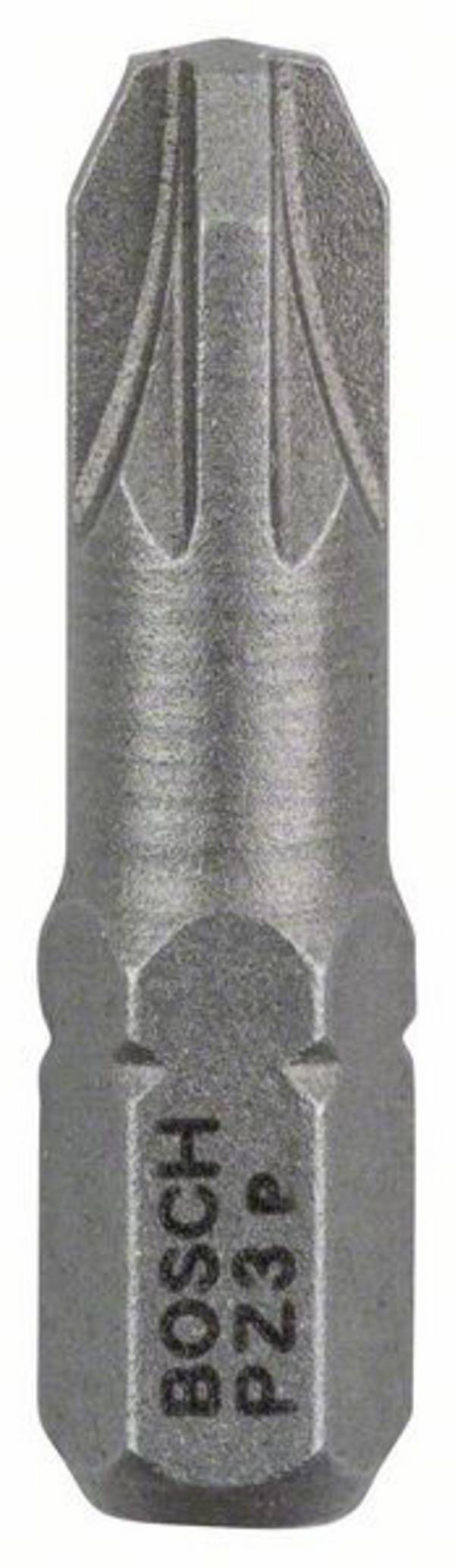 <br>  Bosch Accessories<br>  <br>  2607001565<br>  Stjärn-Bit<br>  PZ 3<br>  <br>  <br>  C 6.3<br>  100 st<br>