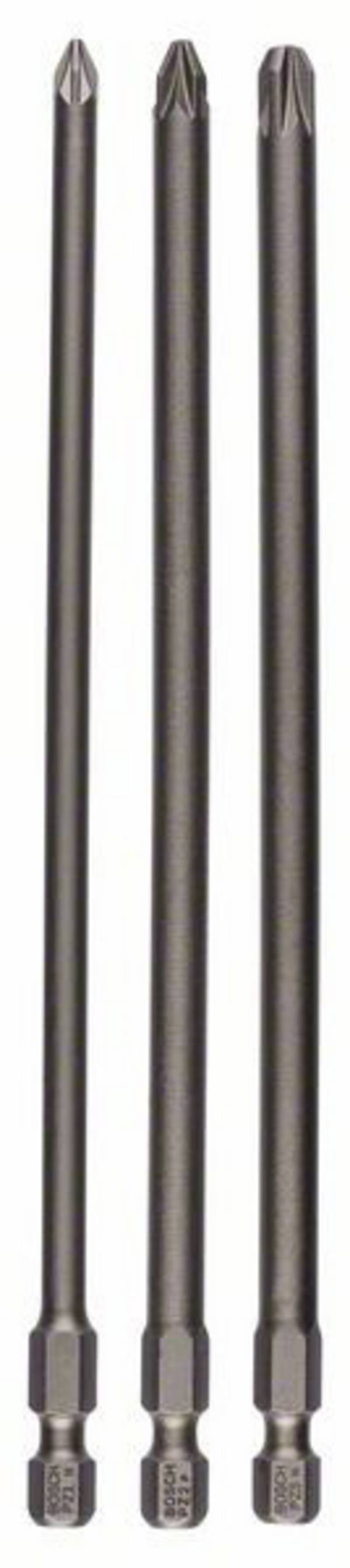 <br>  Bosch Accessories<br>  <br>  2607001762<br>  TX-bits<br>  <br>  S2-Stål<br>  extra hårt<br>  E 6.3<br>  3 st<br>