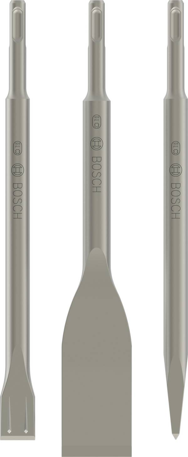 Bosch Accessories 2607019159  Mejselset 3 delar   SDS-Plus 1 set