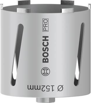Bosch Accessories 2608587333 2608587333 Torrborrkrona  152 mm diamant-försedd 1 st