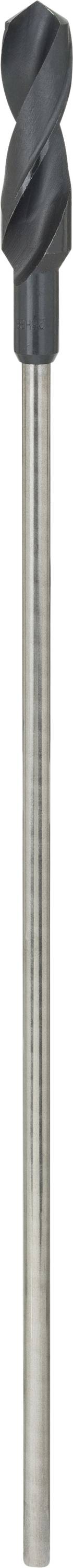Borr med spiralformat skärhuvud och lång skaft, lämplig för precisionsborring i metall eller andra material.