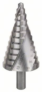 Bosch Accessories 2608597521 HSS Stegborr  6 - 39 mm  Total längd 93.5 mm 3-skaft 1 st