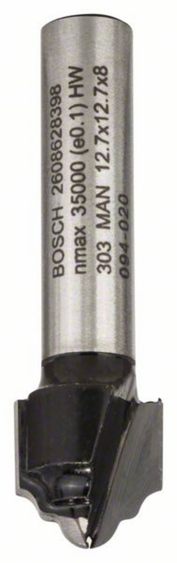Bosch Accessories 2608628398 Profilfräs HM   Längd 46 mm Mått - Diameter Ø 12.7 mm  Skaft-Ø 8 mm