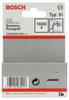 Bosch Accessories 2609200201 Flattrådsklämmor Typ 51 1000 st Mått (L x B) 8 mm x 10 mm