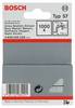 Bosch Accessories 2609200229 Flattrådsklämmor Typ 57 1000 st Mått (L x B) 6 mm x 10.6 mm