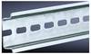 Rittal SZ 2318000 2318.000 DIN-skena monteringssockel Perforerad Stålbleck 487 mm 1 st