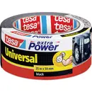 tesa UNIVERSAL 56388-00001-07 Tygtejp tesa® extra Power Svart (L x B) 25 m x 50 mm 1 st