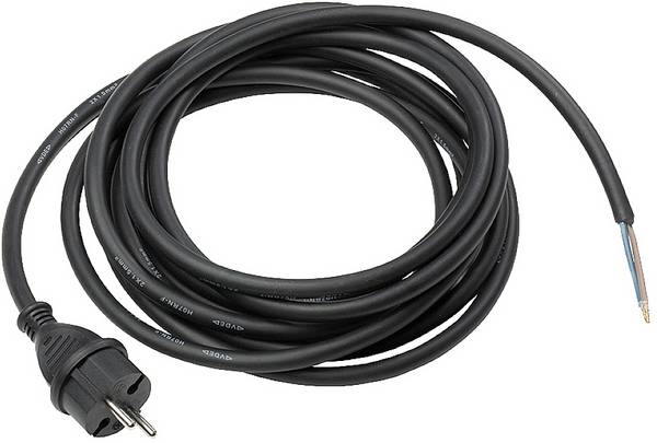 AS Schwabe 70530 Anslutningskabel Ström  Svart 5.00 m