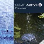 Flytande, solcellsdriven dammpump Solar Active Fountain