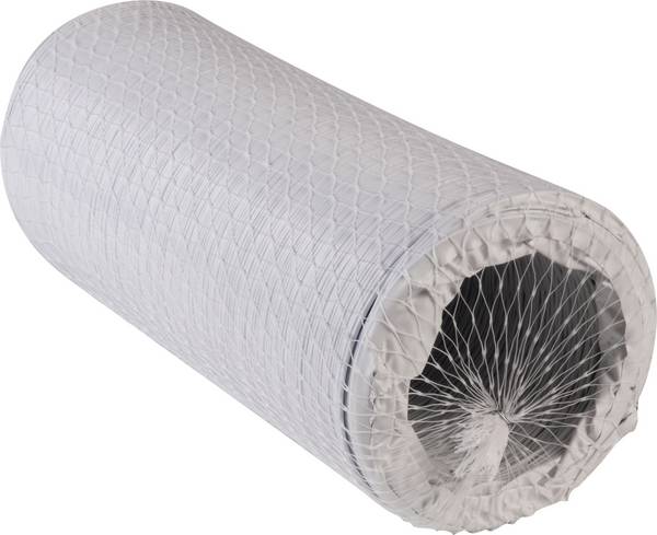 Wallair N52870 Flexibel spiralslang Plast (Ø x L) 15.2 cm x 3 m Vit