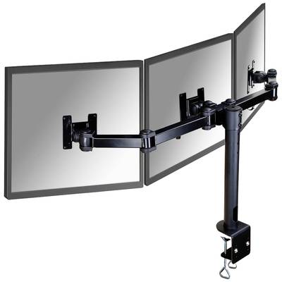 Neomounts FPMA-D960D3 3x Monitor bordsfäste 25,4 cm (10") - 54,6 cm (21,5") Svart Tiltbar, Svängbar, Roterbar