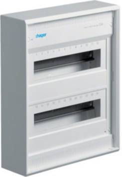 Hager VA24CN VA24CN Normcentral Utanpåliggande Moduler totalt = 24 Antal serier = 2