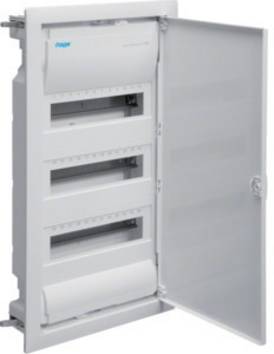 Hager VH36NC Sonstige Installationstechnik Normcentral Infälld hålvägg Moduler totalt = 36 Antal serier = 3