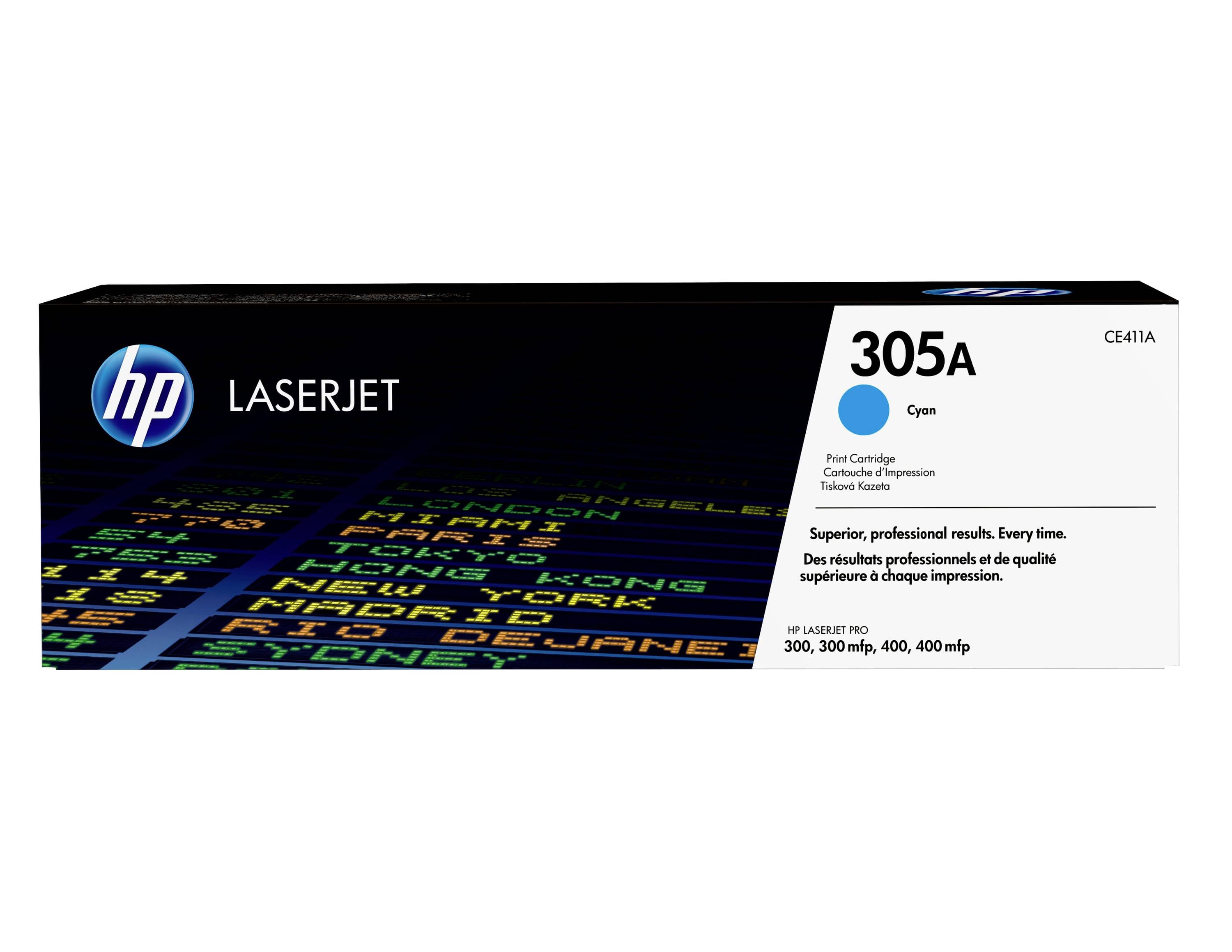 HP 305A CE411A Toner Cyan 2600 sidor Original Tonerkassett