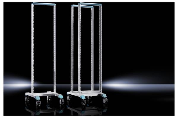 Rittal 7391.000 19" distributionspanel (B x H x D) 550 x 1499.5 x 750 mm 31 U Grå-vit (RAL 7035)