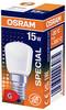 OSRAM HOMELIGHTING Ugnslampa EEK: G (A - G) 57 mm 230 V E14 15 W Varmvit Specialform 1 st