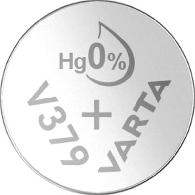 Varta Knappcell 379 1.55 V 1 st 15 mAh Silveroxid SILVER Coin V379/SR63 Bli 1