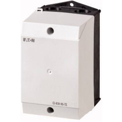 En vit elektrisk apparat från Eaton, modell CI-KK-95-TS, sannolikt en del av ett elektriskt distributionssystem.
