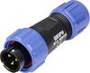 Weipu SP1310 / P 3 I Rundkontakt Kontakt hane rak Totalt antal poler: 3 Serie (rundkontakt): SP13 1 st