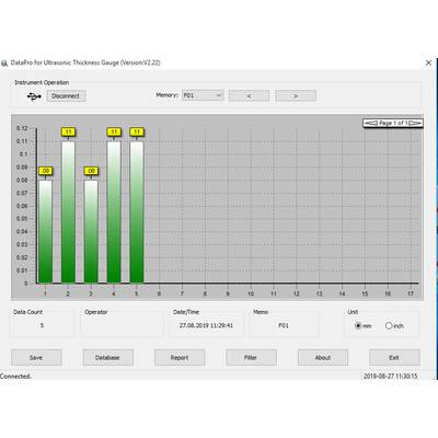 Sauter ATU-04 Dataöverföringsprogramvara, inkl. gränssnittskabel