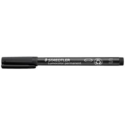 Staedtler Lumocolor permanent S DRY SAFE 313-9 Permanent bläckpenna Svart vattensäker: Ja