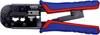 Knipex 97 51 10 Crimptång Modularkontakt (västerländsk) RJ11, RJ12, RJ45