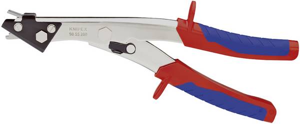 Knipex Lämplig för Järnplåt, kopparplåt, aluminium, plast Plåtnibblingsverktyg 90 55 280