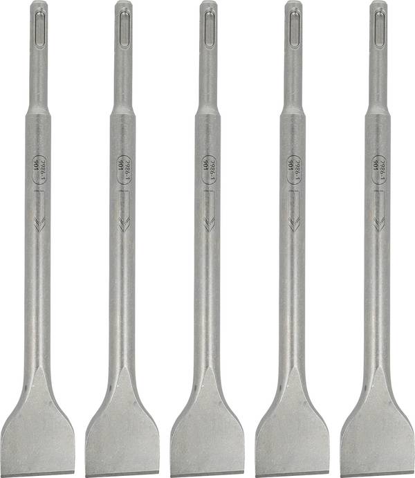 Heller 22886 2  Spackelmejsel  40 mm Total längd 250 mm SDS-Plus 5 st