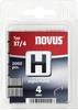 Häftklammer typ 37 2000 st Novus Office 105107900 Mått (L x B x H) 4 x 10.6 x 4 mm