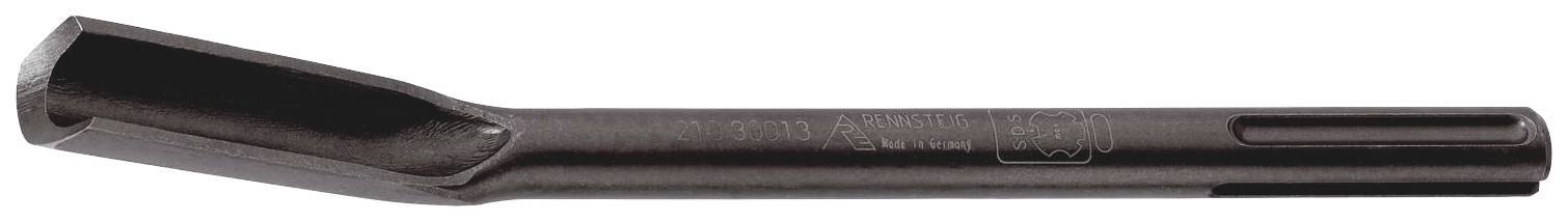 En mejsel av stål med rundad spets. Används för att ta bort kakel eller betong.