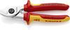 Knipex 95 16 165 VDE-kabelsax Lämplig för Aluminium- och kopparkablar, enkel- och flertrådig 15 mm 50 mm² 0