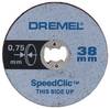 Kapskiva tunn Dremel SC409 38 mm 5 st
