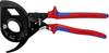 Knipex 95 32 320 Kabelavbitare med spärr Lämplig för Aluminium- och kopparkablar, enkel- och flertrådig 60 mm 600 mm²
