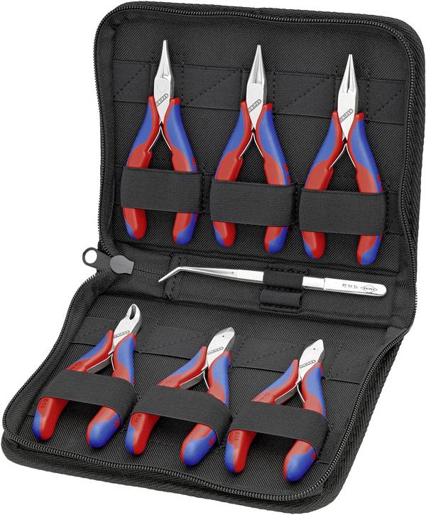Knipex 00 20 16 Tång-set Elektronik och finmekanik 7 delar