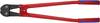 Knipex Bultsax 760 mm 62 HRC