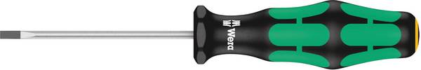 Wera 335 Verkstad Spårskruvmejsel Klingbredd: 2.5 mm Klinglängd: 60 mm