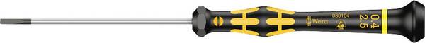 Wera 1578 A ESD Spårskruvmejsel Klingbredd: 2.5 mm Klinglängd: 80 mm