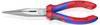 Knipex 26 12 200 Verkstad Flat rundtång Rak Vanadin-elektrostål 200 mm